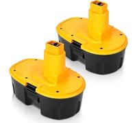 6000mAh Ni-MH Battery Replacement for Dewalt 18V Battery Compatible with Dewalt Batteries DC9096 DC9095 DC9098 DC9099 DW9096 DW9095 DW9098 DW9099 DE9039 DE9095 (6.0-2)