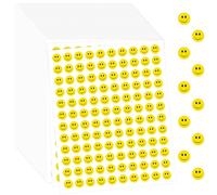6000PCS Smile Stickers 1cm,Yellow Round Happy Smile Face Decal Stickers,Mini Incentive Reward Sticker for Teachers Parents Students Supplies Classroom,for Reward Behavior Chart,Craft Decoration