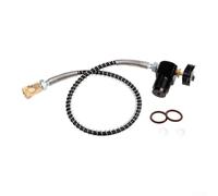 6000psi 40mpa Scuba Diving Filling Regulator with G58 DIN Adapter and Pressure Tube Extending Tank Line to Refill Station with Hose (female head standard)