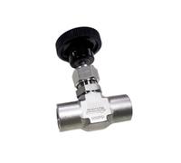 6000PSI Air Needle Valve Stainless Steel Gas NPT Female On/Off 1/8", 1/4", 3/8", 1/2", 3/4"(1/4")
