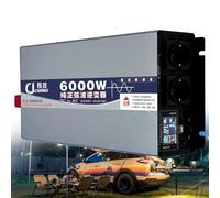 6000W 8000W 10000W 12000W Pure Sine Wave Inverter, 12V/24V/48V/60V/72V to 110V/220V AC Converter, Ideal for RV, Truck, Yacht - High Power Car Inverter