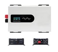 6000w Power Inverter, Car Pure Sine Wave Converter 12v/24v/48v Dc To 110v/220v Ac Outlet With Fast Charger For Travel Camping Precision Instruments Solar 5000W-24V