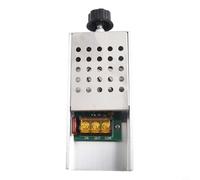 6000W SCR Thyristor Dimmer Regulator for AC 220V Systems with 0-220V Adjustable Output and 10V Minimum Start Voltage