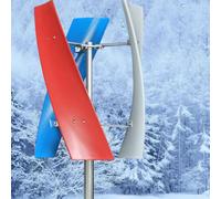6000W Silent Vertical Wind Turbine Generator - Magnetic Levitation Design for Home & Street Lighting, Eco-Friendly 24V Renewable Energy Solution, Efficient Power Generation