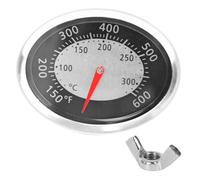 60070 Grill Temperature Gauge Fit for Weber 60070 Oval Q Thermometer Compatible for Weber Temp Gauge Q1200 Q2200 Q120 Q220 Gas Grills Replace 51010001 54060301 51040001 51080001 BBQ Temp Gauge