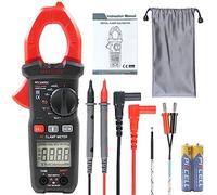 600A AC Clamp Meter, 4000 Counts AC/DC True RMS Digital Multimeter with CAT III Safety, Data Hold, Backlight & Temperature Sensor - for Electrical Maintenance Mayilon MY2600C