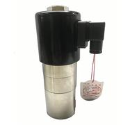 600bar 60MPa 2 Way high Pressure Water Solenoid Valve 1/4 1/8 Orifice 6mm SS304 DN6 Normally Closed(NPT-AC120V)