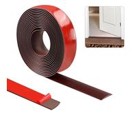 600cm×5cm Threshold Strip,Carpet Door Trim Stripstrips, Floor Transition Strips, Self Adhesive Floor Door Divider Strip, Flat Laminate Profile Flooring Edge Trim Strip(Red Oak Wood Grain)