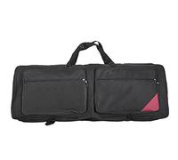 600D Dual Zipper Bag, 73-Key 76-Key Keyboard Electric Piano Organ Gig Bag Soft Case 46.4" * 16.5" Durable 600D Cloth PE Foam Padded Dual Zipper