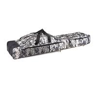 600D Fishing Rod Bag with Multiple Compartments, Camouflage Design, 120cm/150cm, Water- Oxford Fabric