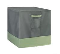600D Outdoor Air Conditioner Cover Waterproof UV Protection For External Unit Split AC Dust Guard Windproof Bean Green 26x26x32in(36*36*39in)