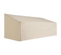 600D Oxford Cloth Furniture Cover 3 Seat Sofa Protector Large Garden Patio Outdoor Waterproof Beige 218x111x63-101cm