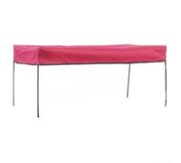 600D Oxford Cloth Wagon Canopy Cover Red Blue(Deep red)