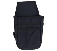 600D Oxford Cloth Waist Tool Bag, Black, Lightweight Waist Pocket Storage Pouch - Durable Material, Multiple Pockets, Ideal for Hardware Tools and Screwdrivers