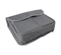 600D Oxford Fabric Walker Storage Bag, Hanging Type for Wheelchair or Mobility Walker, 30x10x22 cm with 3 Compartments (Gray)