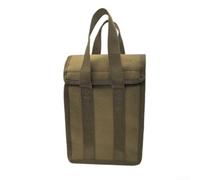 600D Oxford Gas Tank Bag 23x16cm for splash Proof 600D Oxford | Designed for camping for travel, stores gas tanks securely, fits outdoor gear, compact lightweight design(khaki)