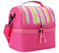 600D Oxford Thermal Lunch Tote 9L Leak-Proof(I) | Keeps cold 12h, warm 6h, ice pack compatible, office daily use, fresh meal storage