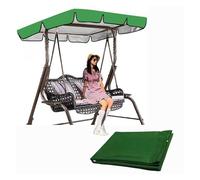 600D Silver-Coated Ox Fabric Canopy Replacement for Patio Swing - Waterproof Cover for Outdoor Garden Par & Hollywood Swing Chair