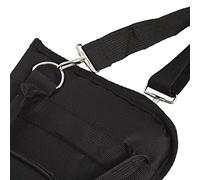 600D Water-Resistant Oxford Cloth Drum Sticks Gig Bag with 5mm Cotton Padded Handy Strap Gripped Handle and Pocket for Drummers Durable Soft-Sided Design Two Separate Compartments Storage Transport