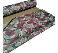 600D Waterproof Polyester Fabric with PVC Coating - 150cm Wide - Heavy Duty Canvas Material for Campervan, Outdoor Upholstery - Sold by The Metre (Camouflage - Green Woodland)