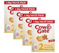 600g Cow & Gate Follow-On Milk Suitable From 6+ Months Pack of 8