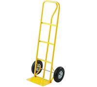 600Lb Heavy Duty Sack Truck Industrial Hand Trolley With Pneumatic Tyre Wheel