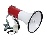 600m Range 30W Megaphone/Loud Hailer with Siren & Microphone - Speech/Voice Amp - Loops