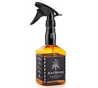 600ml/20.3oz Barber Spray Bottle, Mist to Stream Adjustable Setting, Plastic Whisky Squirt Bottle Empty Refillable Amber Sprayer for Hair Styling, Hairdresser, Stylist, Salon, Hair Styling, Plant
