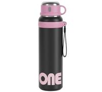 600ml 3 in 1 Vacuum Insulated Water Bottle with Straw Cup Lid and Handle