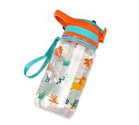 600ml Child Friendly Drinking Cup with Straw & Carry Handle Large 600ml Kids Drinking Bottle with Straw Easy to Use Straw Cup for Kids