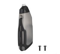 600ml Cycling Water Bottle with Aerodynamic Profile, PP5 Body, Silicone Squeeze Spout, and Carbon Fiber Composite Cage with Screw Holes (1PC)