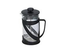 600ml Glass Cafetiere French Coffee Maker Press with Black Plastic Base