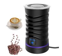 600ML Milk Frother, Milk Frother Electric Hot Chocolate Machine, 4 in 1 Multifunction, Max 430ML Capacity Coffee Frother, Quiet Operation, Durable Stainless Steel
