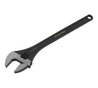 600mm Adjustable Drop Forged Steel Wrench - 60mm Offset Jaws Metric Calibration