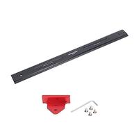 600mm Aluminum Alloy Woodworking Ruler Multifunctional Metric T Type Scribing Ruler for Vertical Ladder Dual Purpose