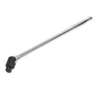 600mm Breaker Pull Bar - 1" Sq Drive Knuckle - Spring Loaded Socket Retention