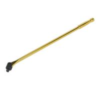 600mm Breaker Pull Bar - Replaceable 1/2" Sq Drive Knuckle - Gold Chrome Finish