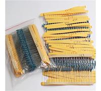 600Pcs 30 Kinds Each Value Metal Film Resistor Pack, 1/4W 1Percent Resistor Assorted Kit Set Resistor Specialised accessories