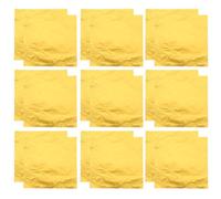 600pcs Chocolate Foil Wrappers 12x12cm Aluminium Paper | Bright Gold Surface, Single-serve Wrapping, Suitable for Caramels and Fudge Pieces, Easy to Store, Carry, and Use
