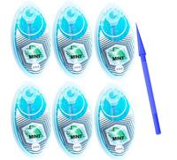 600pcs Crush Balls For Cigarettes And Filters,Dispenser Case of Flavoured Pop Crush Balls Capsules for Filter Tips Insertion (Mint)