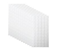 600Pcs Double-Sided Adhesive Tape Stickers, Extra Strong Glu Dots Clear Sticky Tack Putty Permanent Adhesive Tape Discs Removable Round Putty No Trace Stickers for Poster Museum Wall Wood Plastic