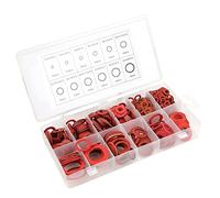 600Pcs Flat Washer Steel Fiber Washer Assorted Fibre Washers Paper Washers Fiber Washer Kit Washers,12 Sizes Flat Washers Red Steel Insulation Washer Assortment,Flat Washers