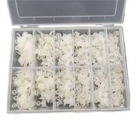 600PCS French Short Square Nail Tip Clear/Natural Half Cover Acrylic Nails Press on Nails for Nail Salons and DIY with Box(Natural)