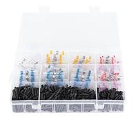 600Pcs Heat Shrink Butt Connectors, Polyolefin Wire Terminals with Solder Seal, Transparent Insulated Crimp Connectors for Automotive Marine Electronics