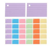 600pcs Lined Study Cards A8 Ruled Index Flashcards 600 Sheets Paper