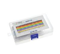 600PCS/LOT 1/4W Metal Film Resistor Kit 1% Resistor Assorted Kit Set 10-1M Ohm Resistance Pack 30 Values each 20 pcs BIANMTSW(With box)