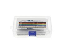600pcs/lot 30Values* 20pcs 1% 1/4 W resistor pack set diy Metal Film Resistor kit use colored ring resistance (10 ohms~1 M ohm) BIANMTSW(No box)