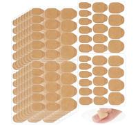 600Pcs Nail Sticky Tabs, Plant-Based Nail Stickers Adhesive Tabs 15 Sizes Non-Irritating Nails Glue Stickers for Press On Nails No Glue Double Side Ultra-thin Breathable Waterproof, for DIY Nail-Art
