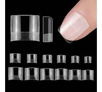 600pcs Nail Tips for Gel Extensions, Acrylic Nails for DIY Nail Art, Ideal for Home Manicures, Nail Enthusiasts and Technician
