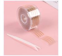 600PCS/Pack Makeup Clear Gray Beige Eyelid Stripe Big Eyes Invisible Double Fold Shadow Tape Sticker Beauty Tool(Gray S)